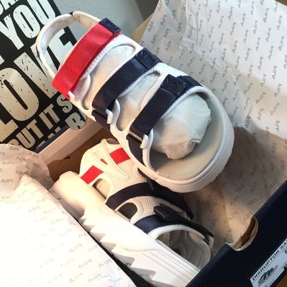 Fila Shoes - Fila Disruptor Sandals NWT size 9 Fila Shoes - Fila Disruptor Sandals NWT size 9